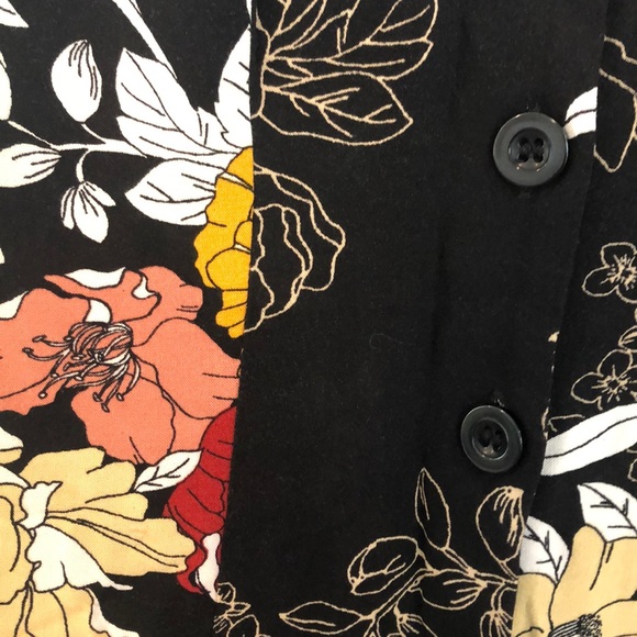 Floral print mini dress - Picture 3 of 4